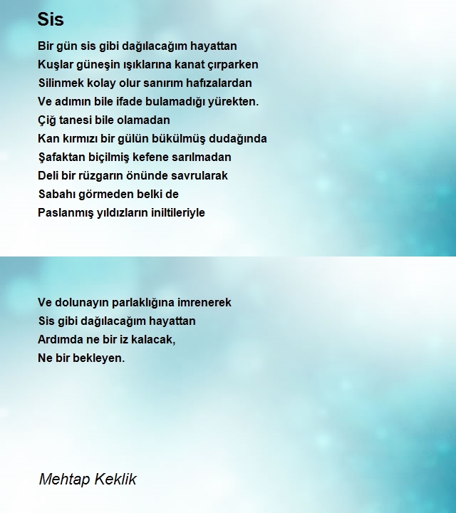 Mehtap Keklik