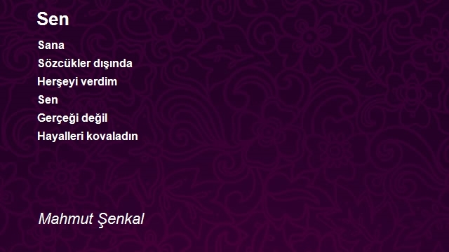 Mahmut Şenkal