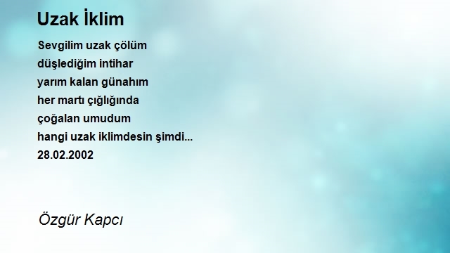 Özgür Kapcı