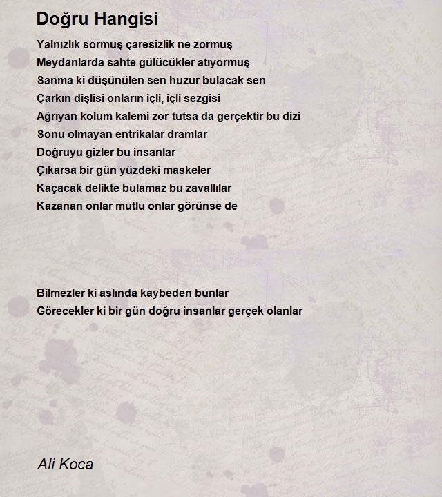 Ali Koca