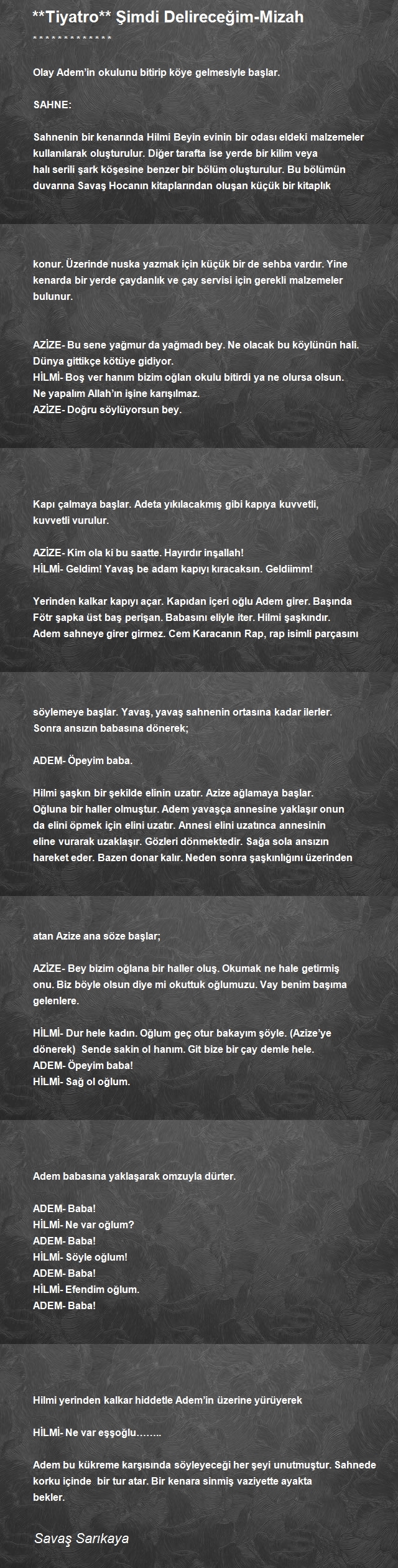 Savaş Sarıkaya