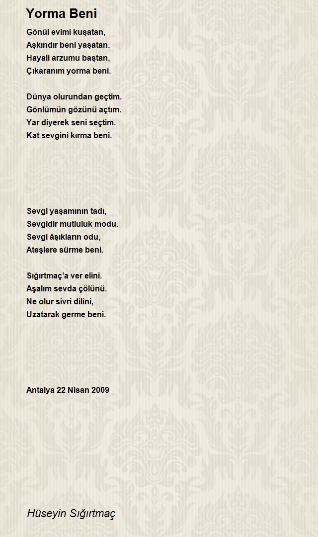 Hüseyin Sığırtmaç