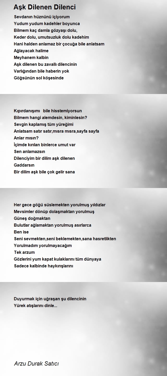 Arzu Durak Satıcı