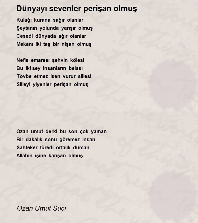 Ozan Umut Suci