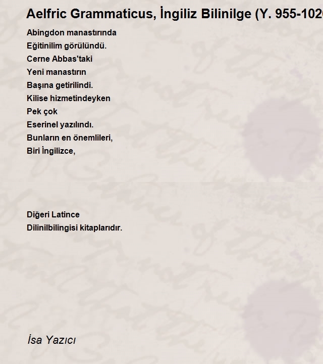 İsa Yazıcı