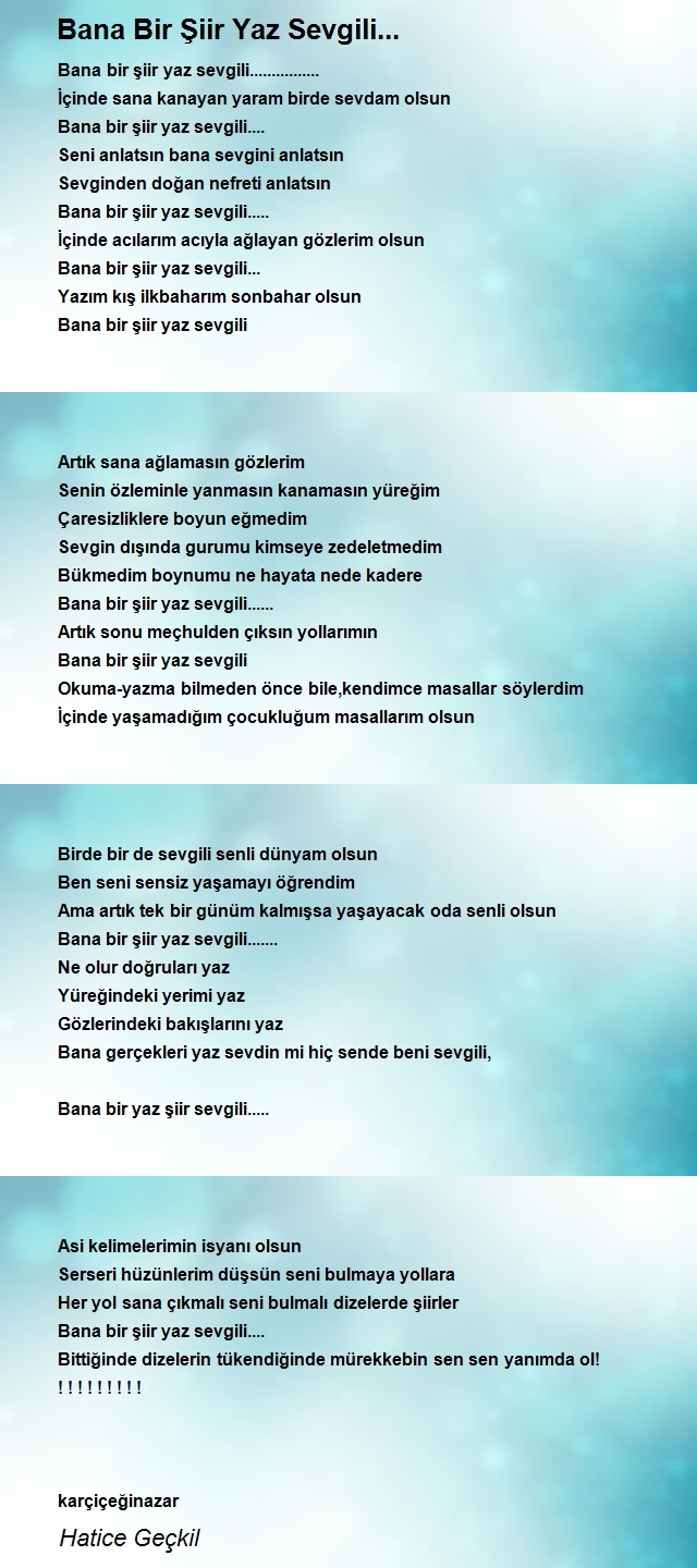 Hatice Geçkil