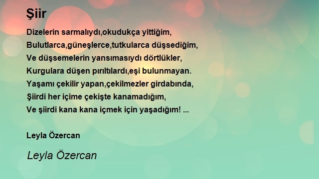 Leyla Özercan