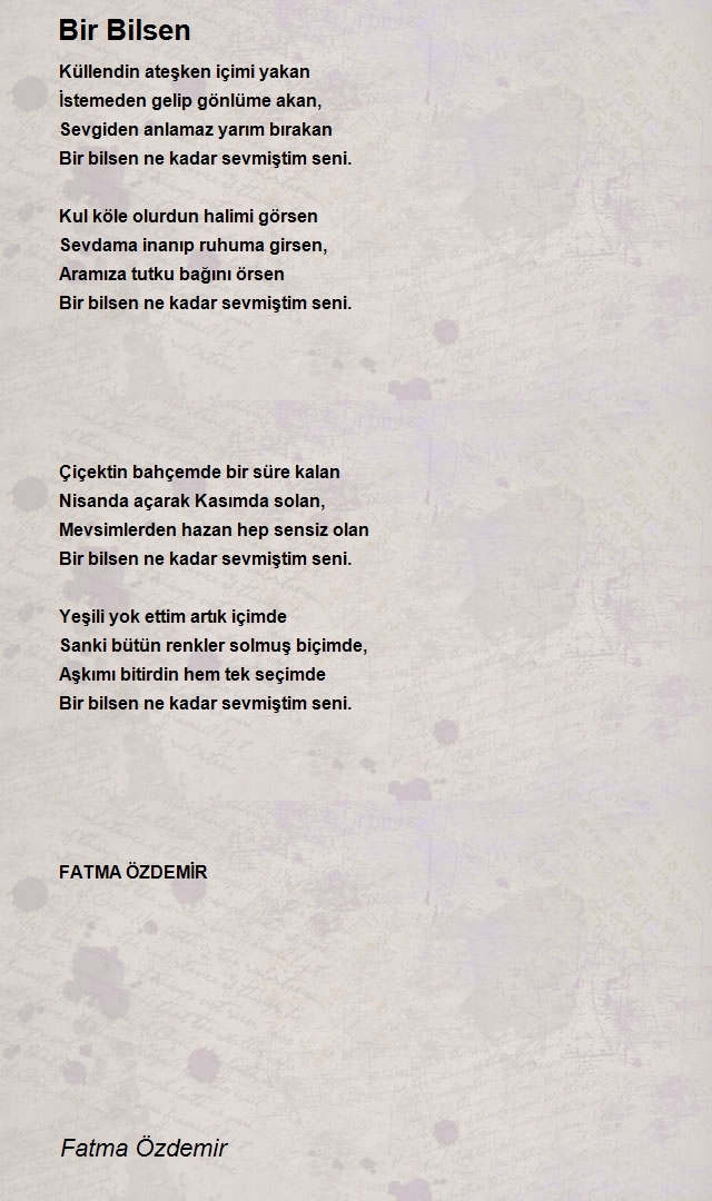 Fatma Özdemir