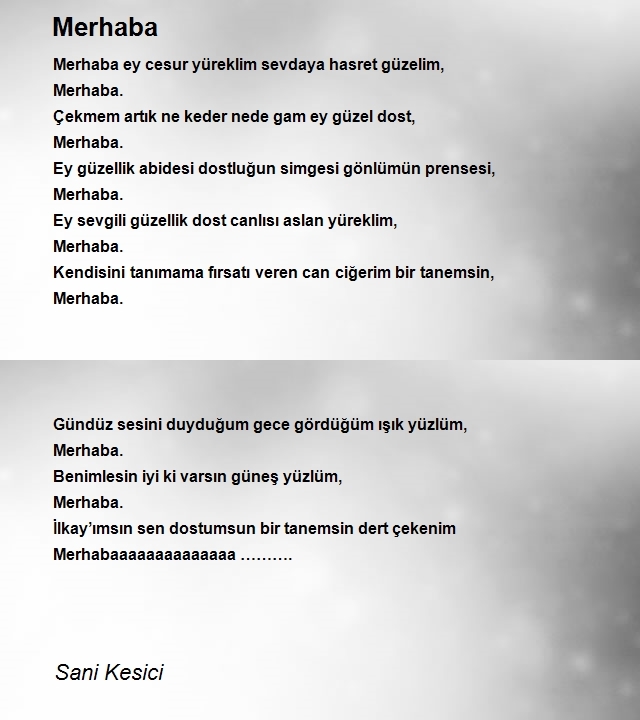Sani Kesici