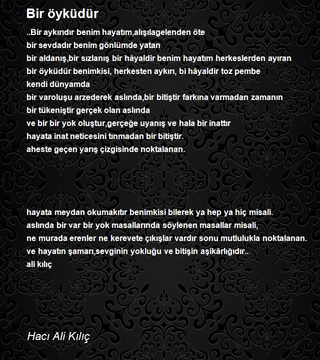 Hacı Ali Kılıç