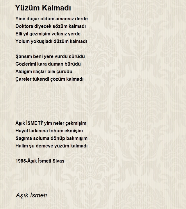 Aşık İsmeti