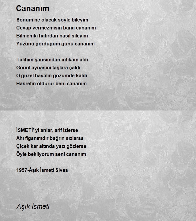 Aşık İsmeti