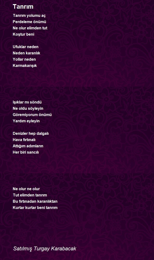 Satılmış Turgay Karabacak