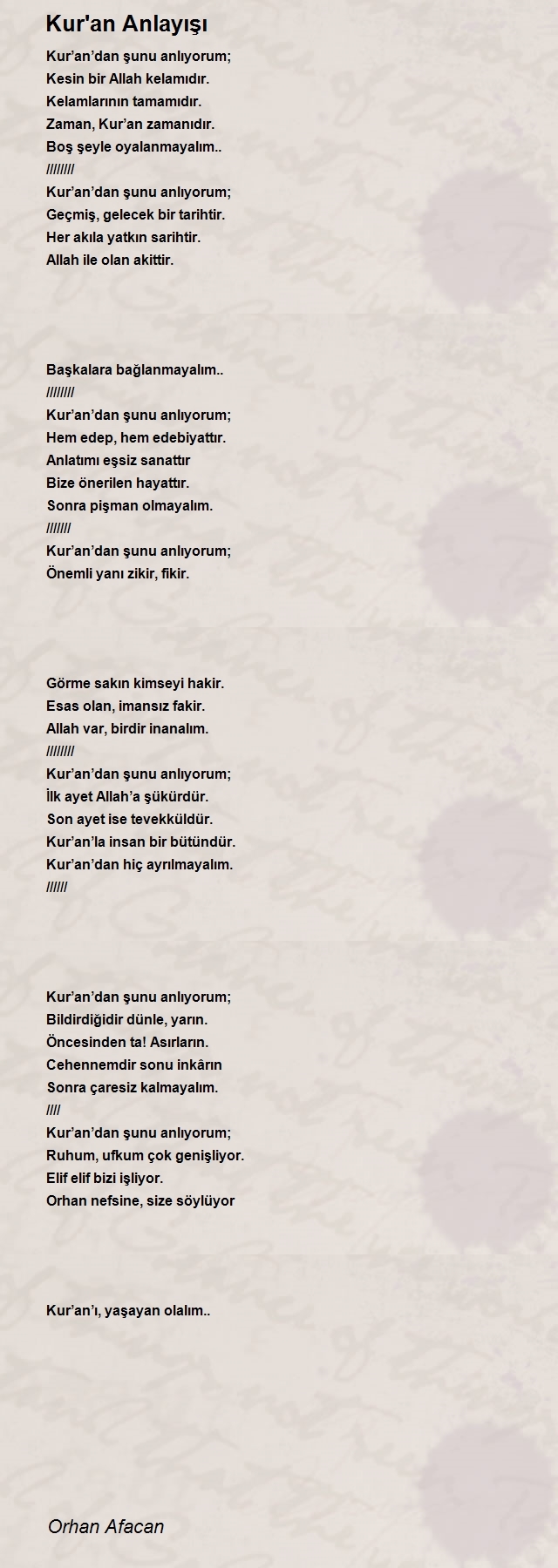 Orhan Afacan