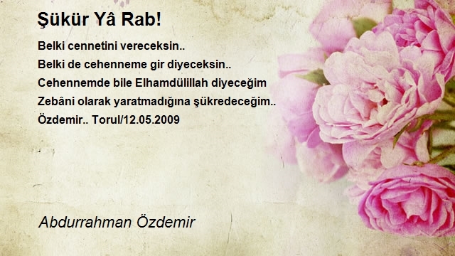 Abdurrahman Özdemir