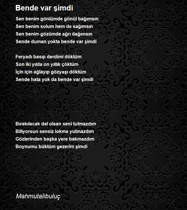 Şair Mahmutalibuluç