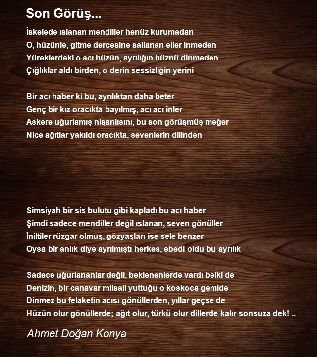 Ahmet Doğan Konya