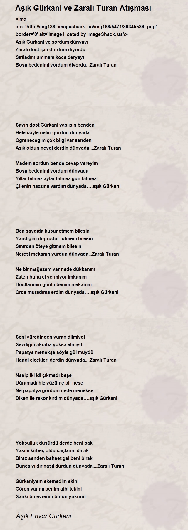 Âşık Enver Gürkani