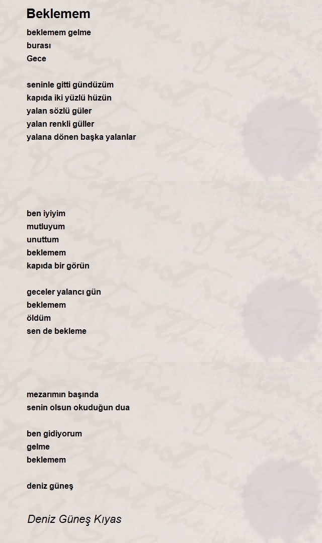 Deniz Güneş Kıyas