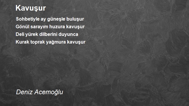 Deniz Acemoğlu