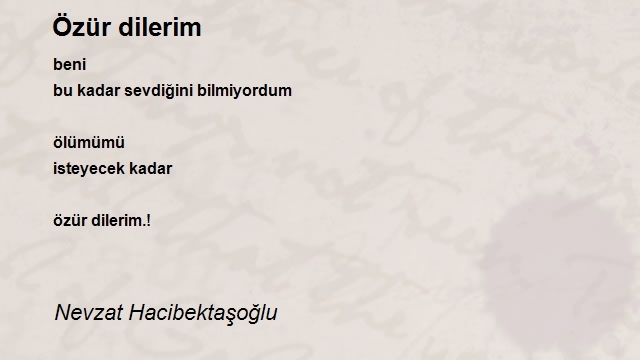 Nevzat Hacibektaşoğlu