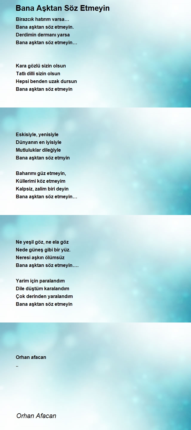Orhan Afacan