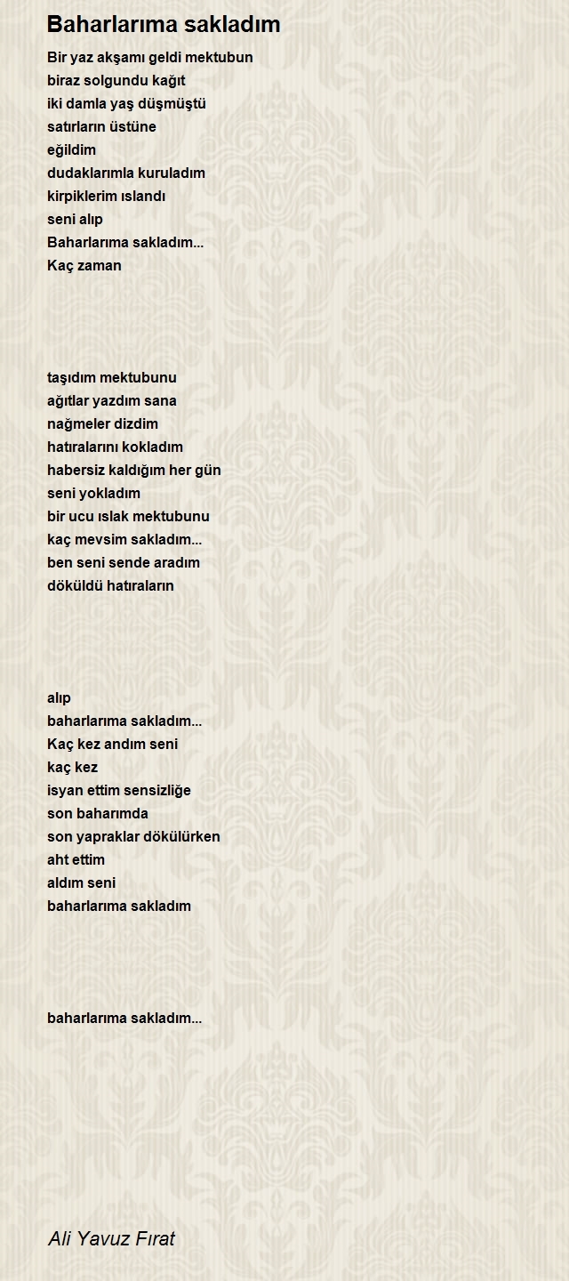 Ali Yavuz Fırat