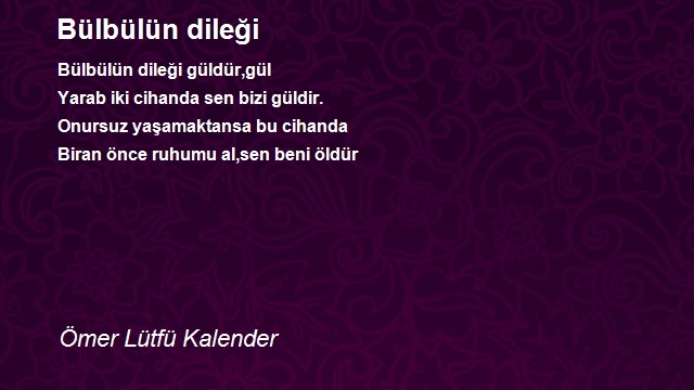 Ömer Lütfü Kalender