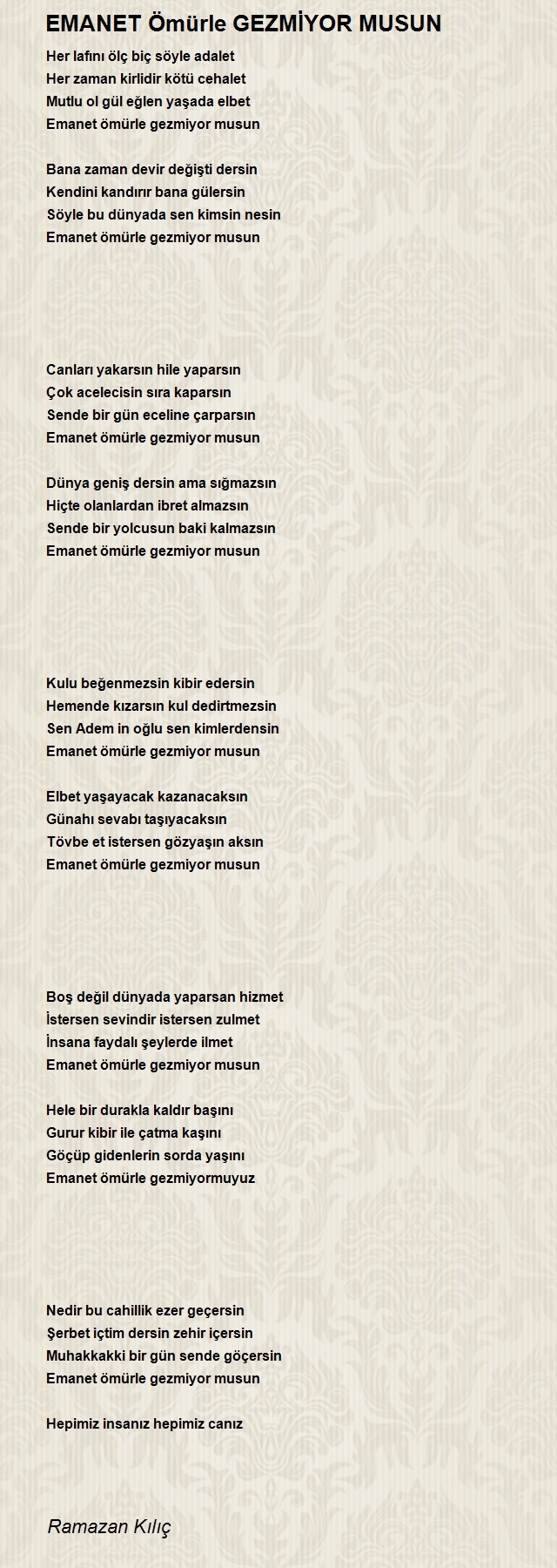Ramazan Kılıç