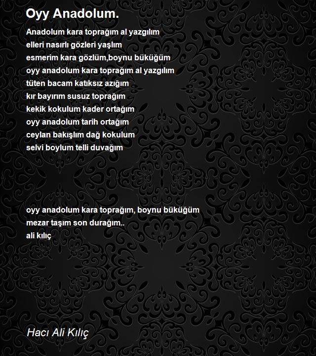 Hacı Ali Kılıç