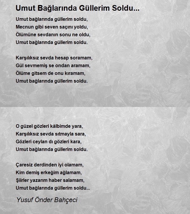 Yusuf Önder Bahçeci