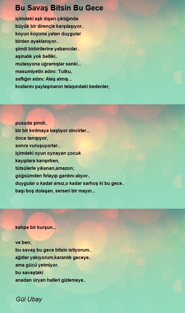 Gül Ubay