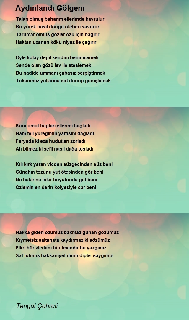 Tangül Çehreli