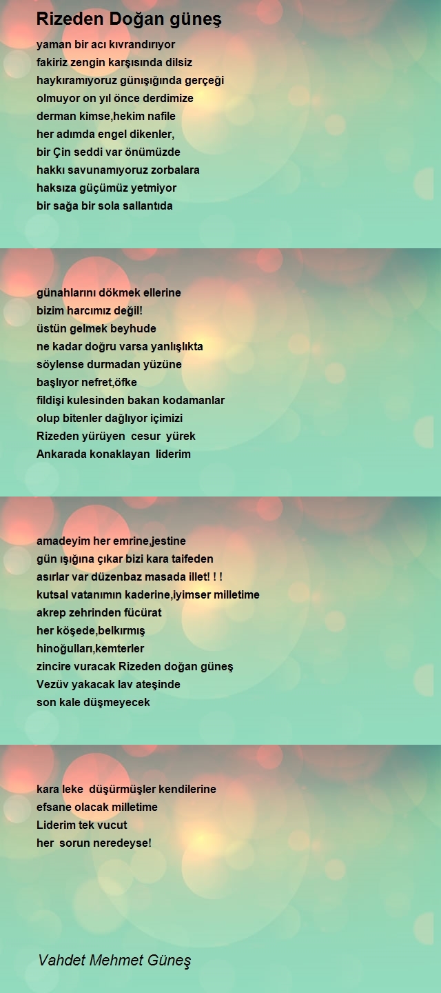 Vahdet Mehmet Güneş
