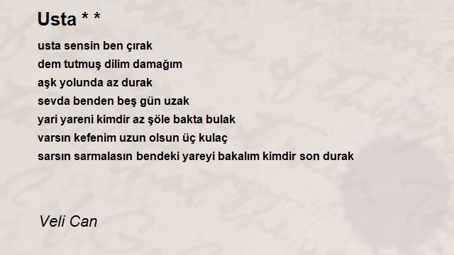 Veli Can