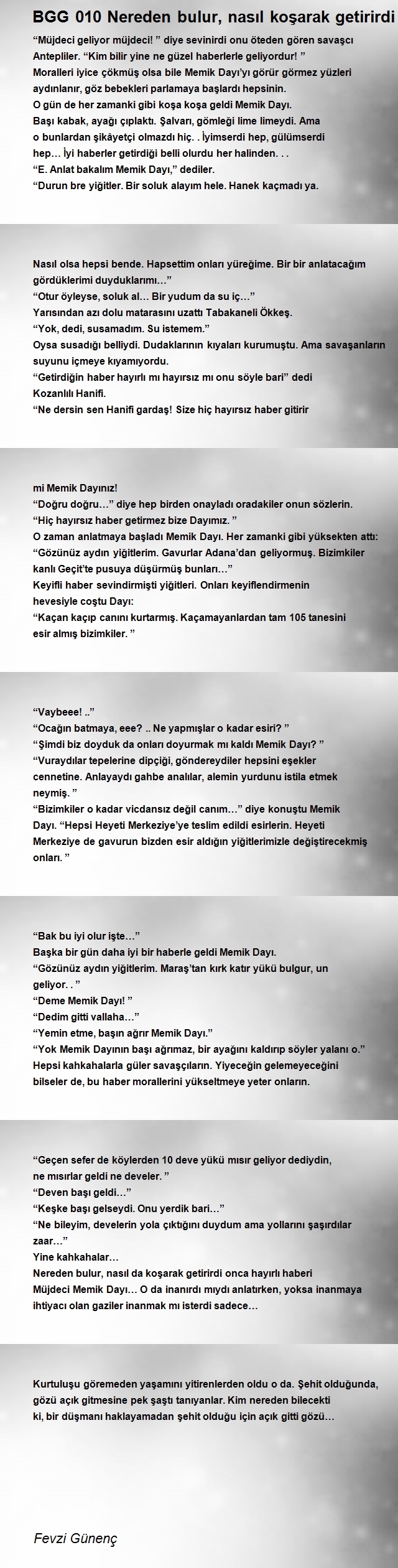 Fevzi Günenç