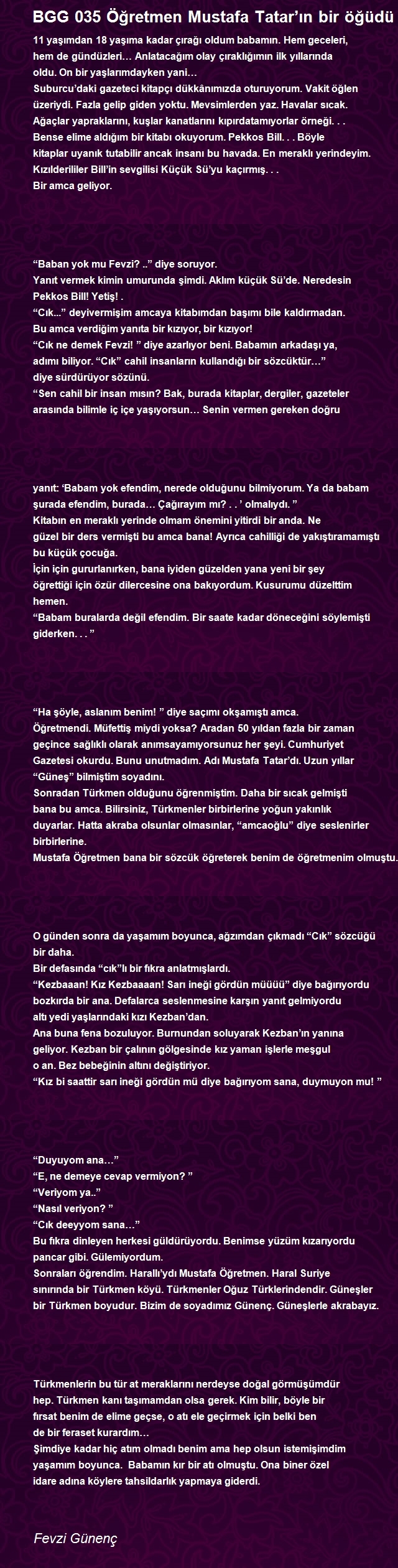 Fevzi Günenç