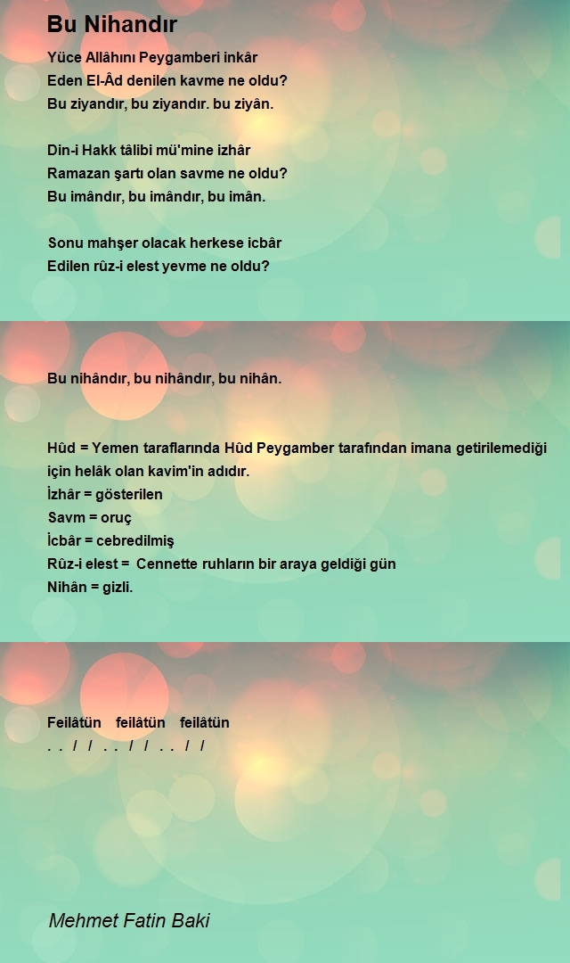 Mehmet Fatin Baki
