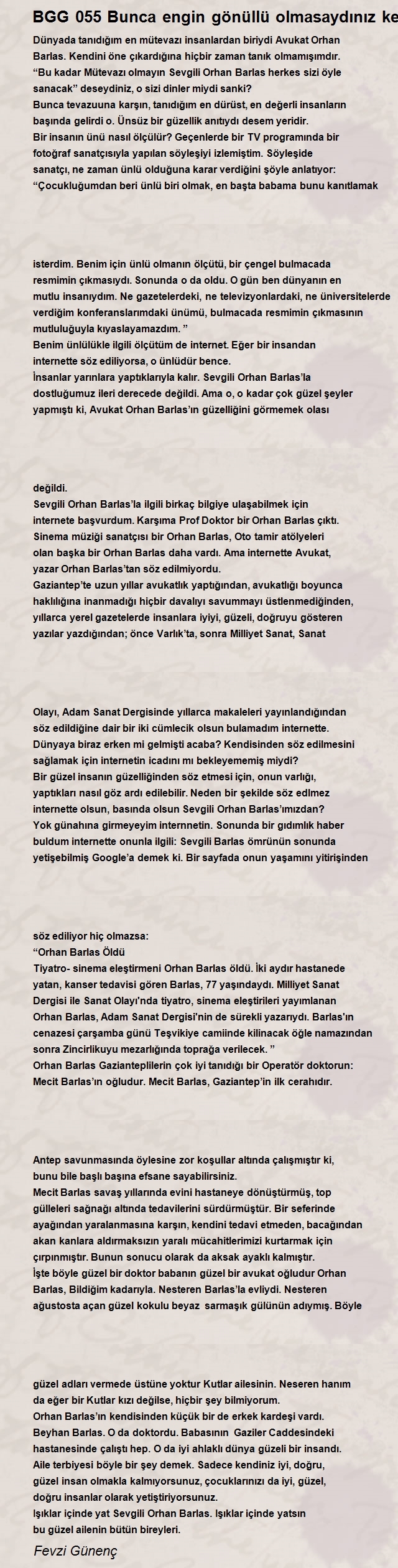 Fevzi Günenç