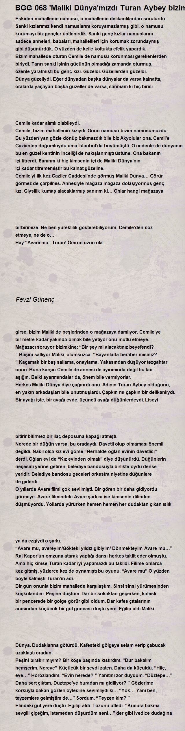 Fevzi Günenç