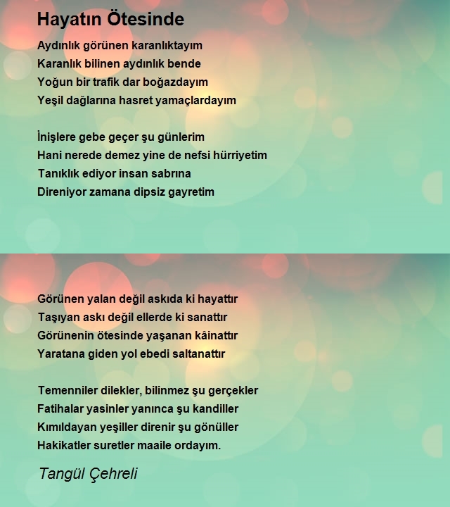 Tangül Çehreli