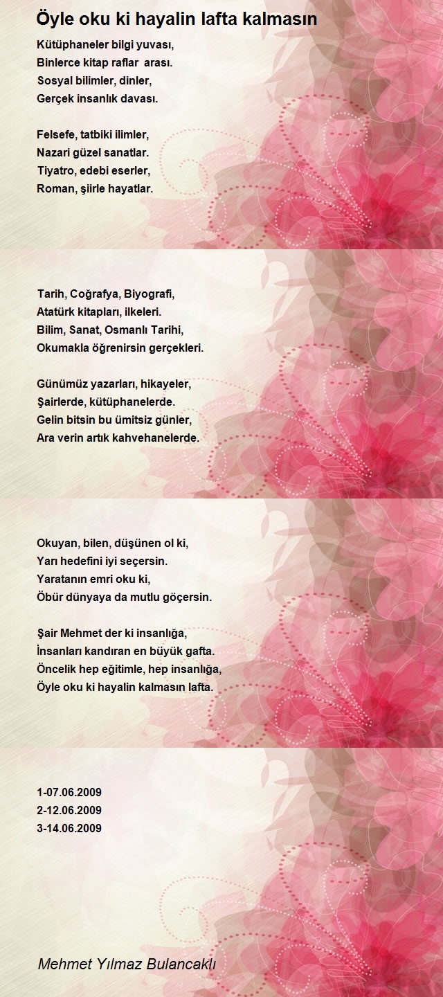 Mehmet Yılmaz Bulancaklı