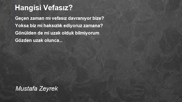 Mustafa Zeyrek