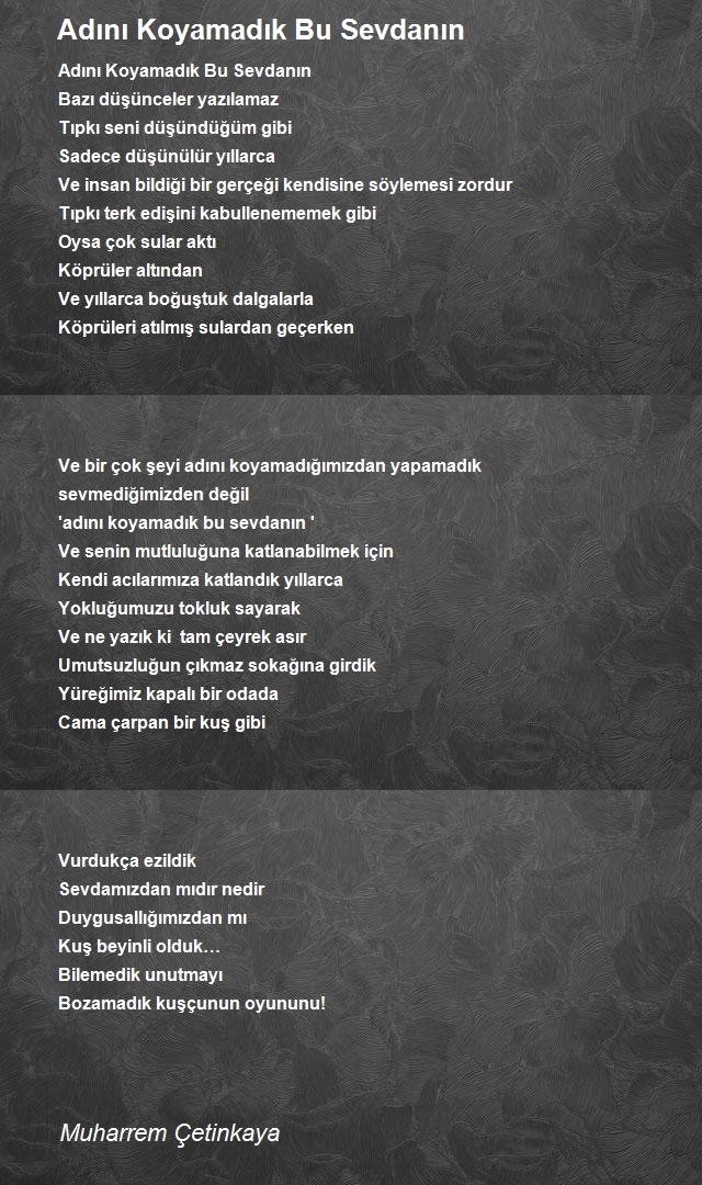 Muharrem Çetinkaya