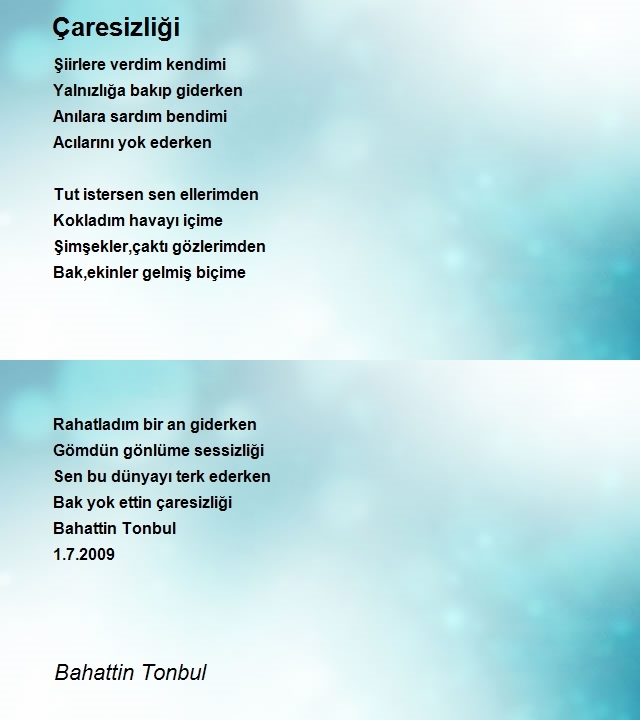 Bahattin Tonbul