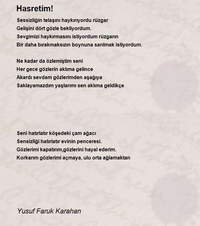 Yusuf Faruk Karahan