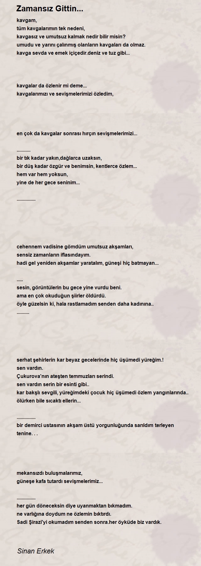 Sinan Erkek