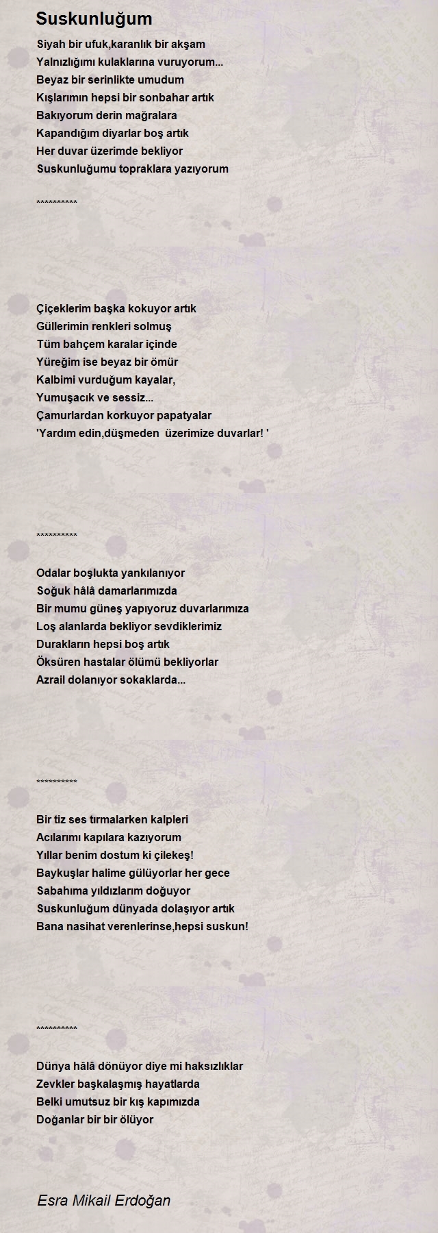 Esra Mikail Erdoğan