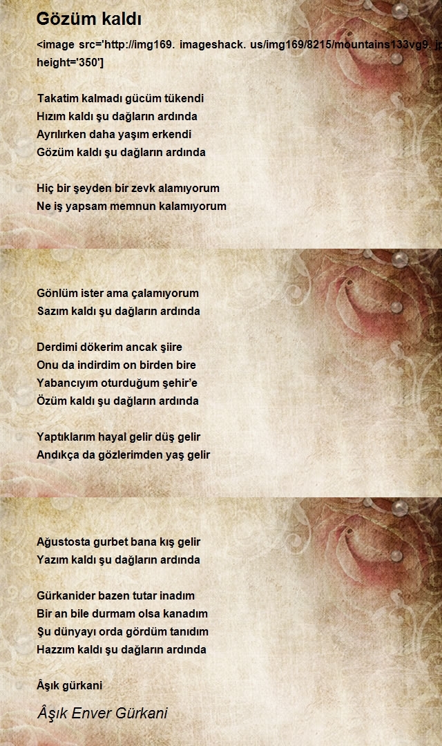 Âşık Enver Gürkani