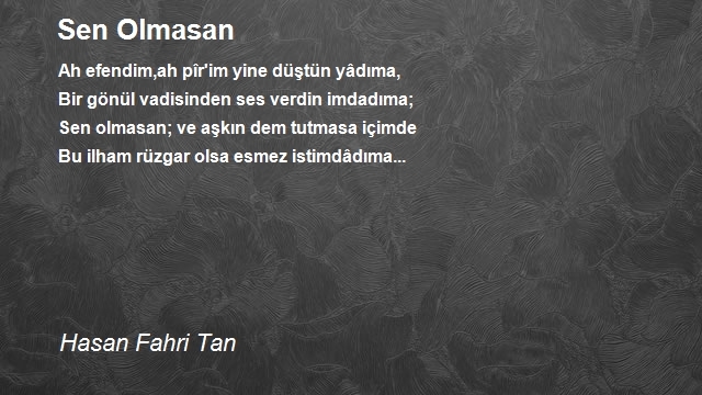 Hasan Fahri Tan